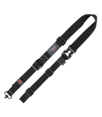 Allen Tac-Six Citadel Connect Double Point Firearm Sling QD Swivel & Ladder Buckle Black