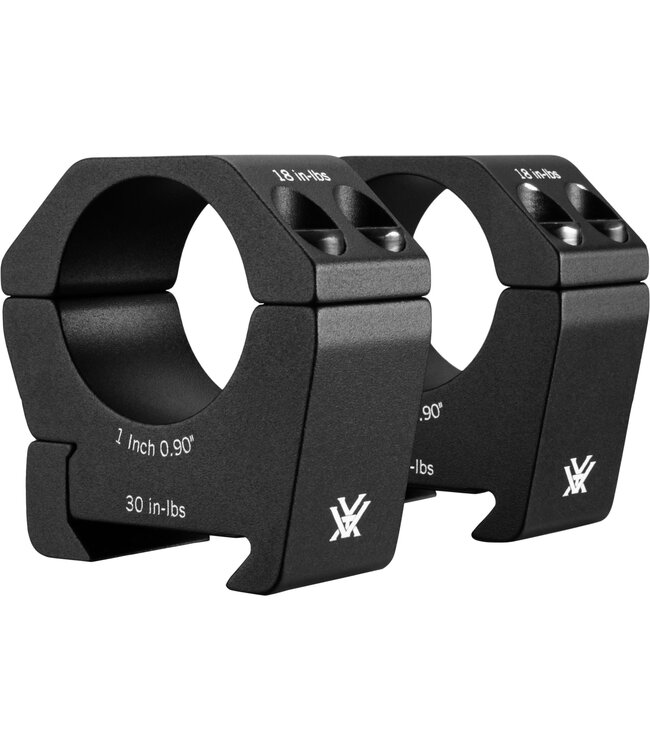 Vortex Sport Riflescope Rings 1"  (2 rings)