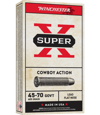 Winchester 45-70 405gr  Flat Nose Cowboy Action