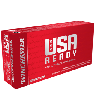 Winchester Ammo USA Ready 300 AAC Blackout 125gr Open Tip 20rd