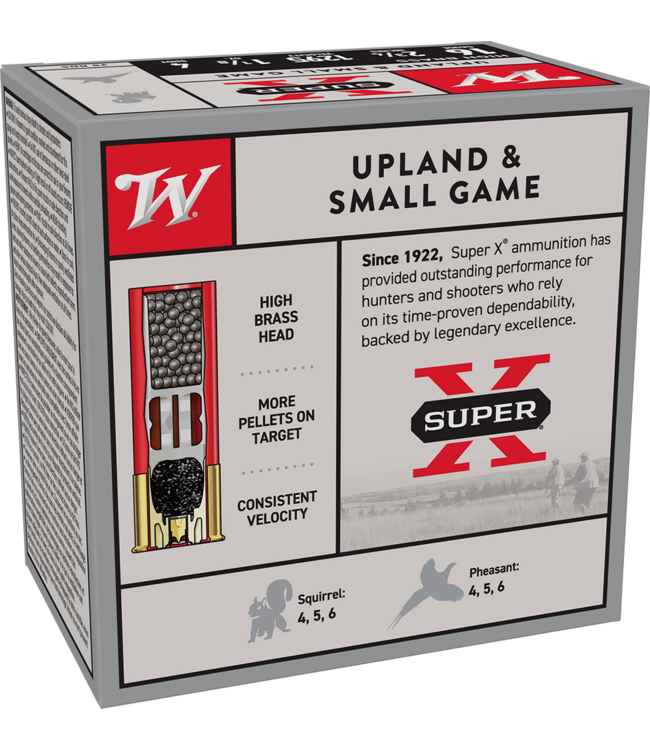 Winchester Super-X High-Brass 16GA 2  3/4" 1/8 oz #4