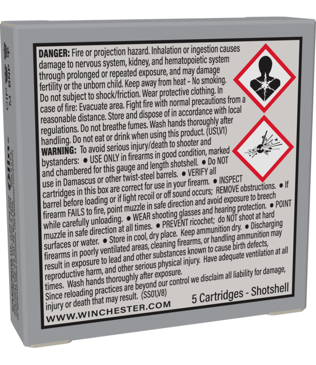 Winchester Ammo Super X 410ga 2.5 in 1/2oz Rifled Slug Hollow Point 5rd