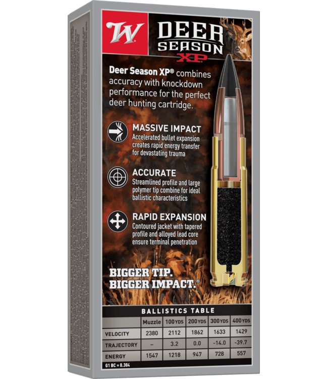 Winchester Deer Season 7.62x39mm 123gr  XP