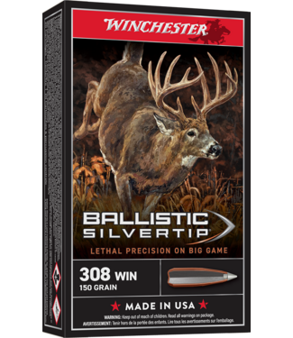Winchester Ammo Ballistic Silvertip 308 Win 150gr 20rd