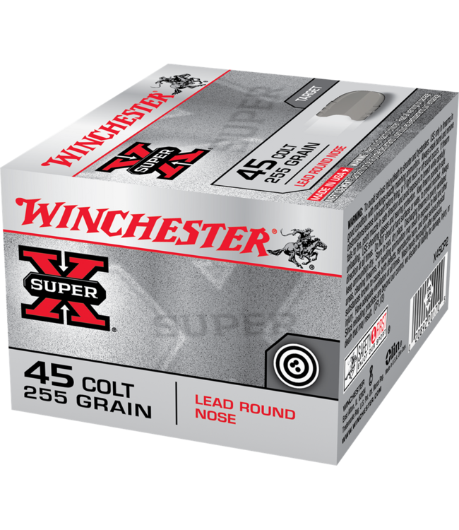 Winchester 45 Colt 255gr Lead Round Nose