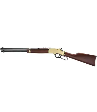 Henry Big Boy Brass Large Loop Side Gate .357 Mag/.38 Spl 10rd, 20", Octogon BBL,  Walnut