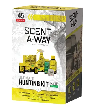 Hunters Specialties Scent-A-Way Max Ultimate Hunting Kit Odor Eliminator Odorless