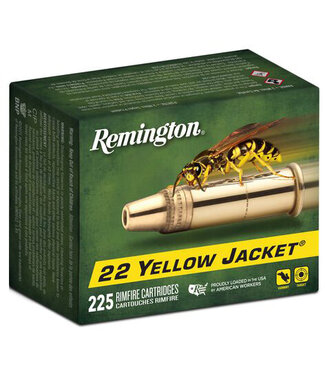 Remington Yellow Jacket 22LR 33gr 225rd TCHP