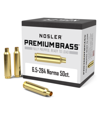 Nosler Unprimed Brass 6.5x284 Norma 50ct