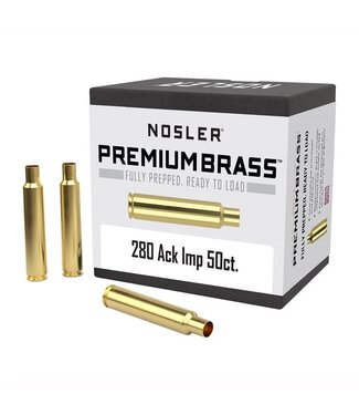 Nosler Unprimed Brass 280 Ackley Improved 50ct