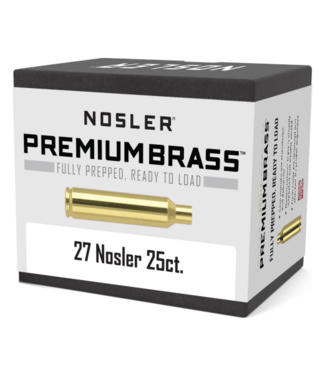 Nosler Custom Brass 27 Nosler 25ct