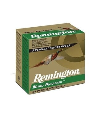 Remington Ammo Nitro Pheasant 12ga 2.75in 1 3/8oz #4 25rd