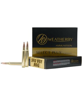 Weatherby Select 340 WBY 225gr Interlock 20rd