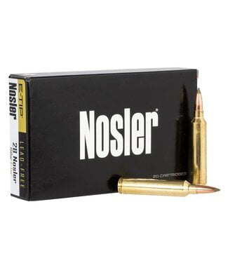 Nosler E Tip Ammo 28 Nosler 150gr
