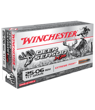 Winchester Ammo 25-06 Rem  117gr Extreme Point Polymer Tip DS 20rd