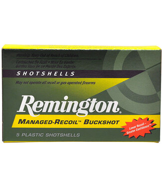 Remington Express Managed Recoil 12GA 2 3/4" #00 Buck 5/Box