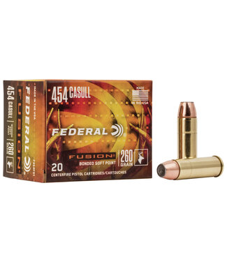 Fusion Rifle Ammunition 454 Casull  260gr