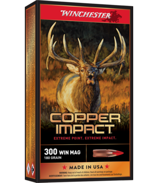 Winchester CF Ammo 300 WIN Mag 180gr  Copper Impact