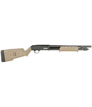Mossberg 590S Magpul  12Ga 1-3/4" 2-3/4" or 3" Pump 18.5" 4 rd FDE