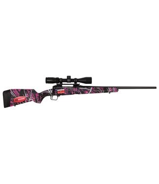 Savage Arms Savage 110 Apex Hunter XP Muddy Girl with a 3-9x40mm Vortex Crossfire II