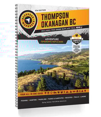 Backroad Mapbooks Backroad Mapbook  Thompson Okanagan BC 7th Edition
