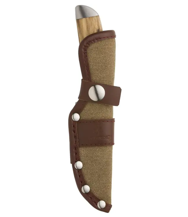 Browning Buckmark Small Sage Creek Fixed Blade Knife 3", W / Wooden Handle