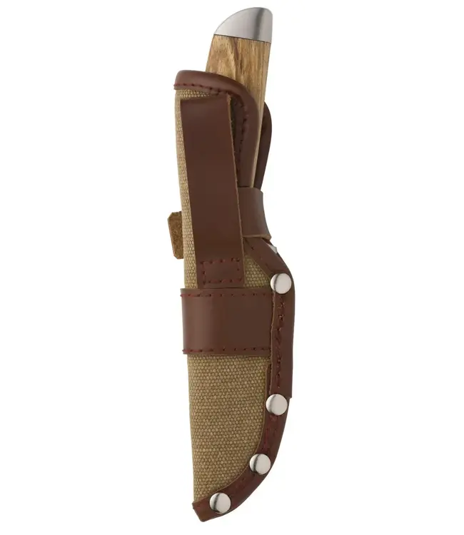 Browning Buckmark Small Sage Creek Fixed Blade Knife 3", W / Wooden Handle