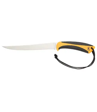 Browning White Water Fillet Knife, Yellow