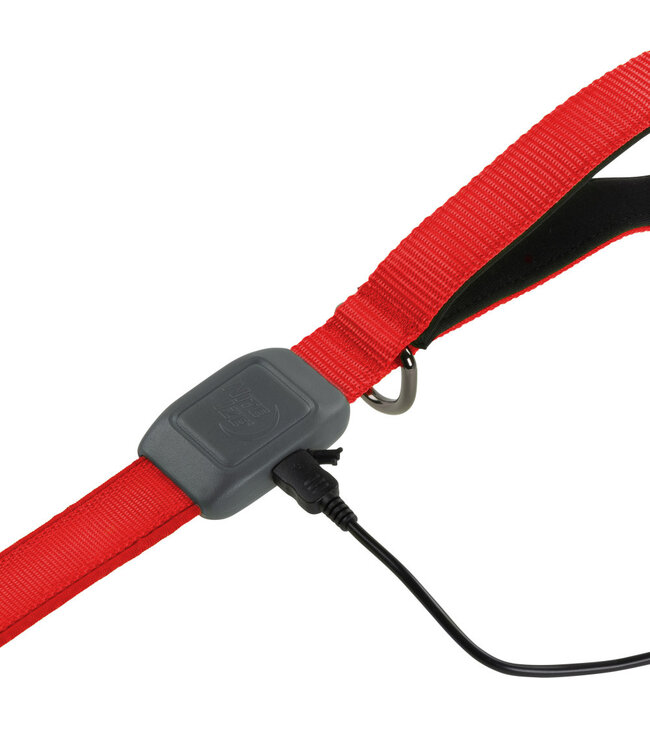 Nite Ize NiteDog Rechargeable LED Leash Red w. Red LED