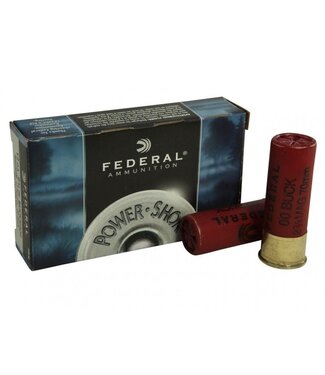 Power Shok 12g Magnum 00 Buckshot 5 shotshells