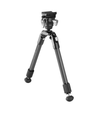 Carbon Fiber Pivot Bipod w/Ball Head Pic Rail 10.5-14.5