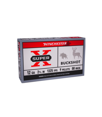 Winchester Super-X Buckshot 12GA 2 3/4" 9 plts #00