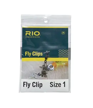 RIO FLY CLIPS SIZE 1 (10 PACK)