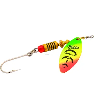 MEPPS ANGLIA LONG IN LINE SPINNER #2 FIRE TIGER
