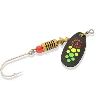 Mepps Black Fury #3 Fire Tiger Siwash