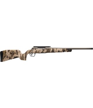 Savage Arms Savage Axis 2 PRO 6.5 Creedmoor  RH Carbon Gun Meta Cerakote  Synthetic Woodlands Camo