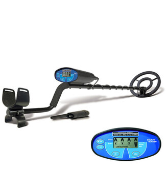 Bounty Hunter Quick Silver Metal Detector with Pin Pointer