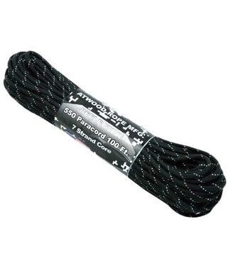 Atwood Rope 7 Strand 550 lb Reflective 550 Paracord 50 ft
