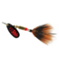 Black Fury #2 Dress Fluorescent Red