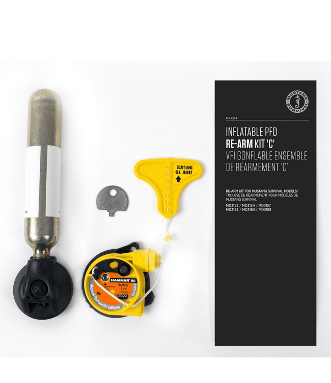 Mustang Survival MUSTANG INFLATABLE PFD RE ARM KIT MA7214