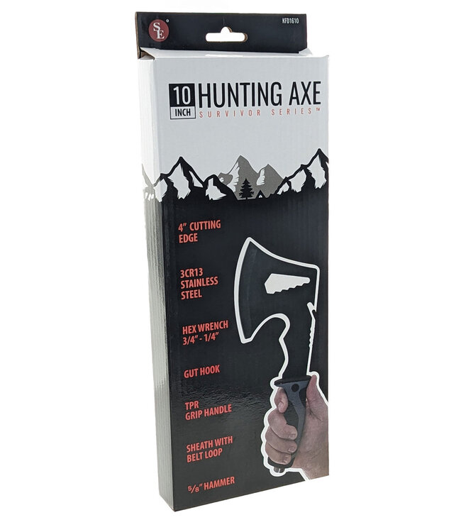 SE Hunting Axe 10in w/ Sheath