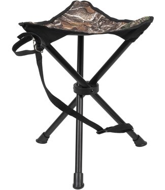 Vanish Camo Tripod Camo Stool, Realtree Edge