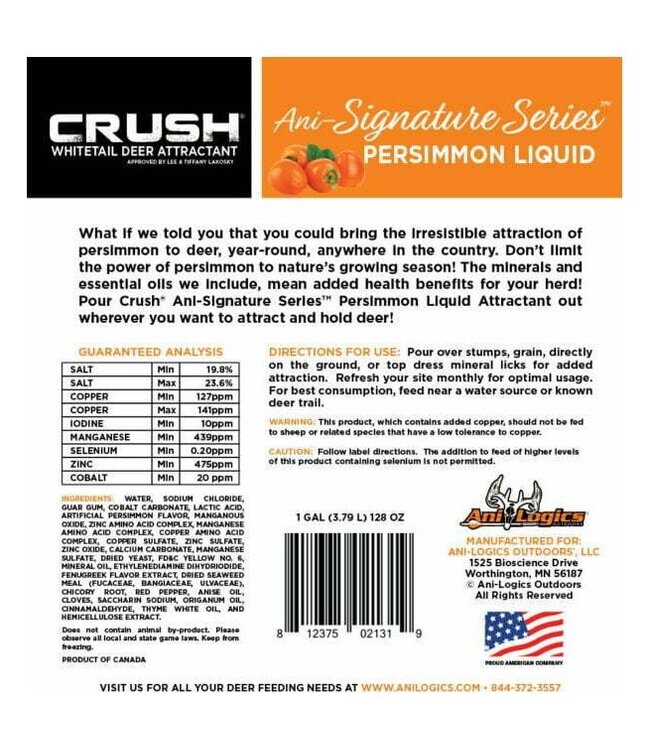 Crush Persimmon Liquid 1 Gal