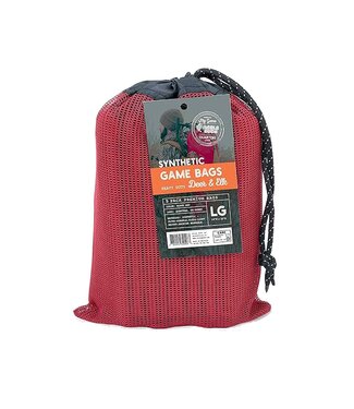 Koola Buck 5 Pack Synthetic Blood Red Game Bag Large 16x34