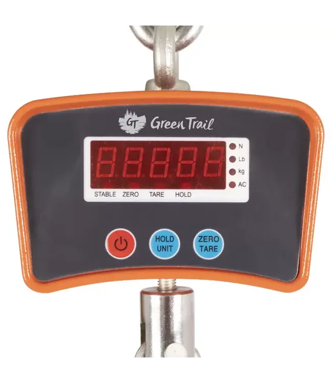Green Trail Outpost Digital Big Game Scale Rechargeable 1100 lb w/charger