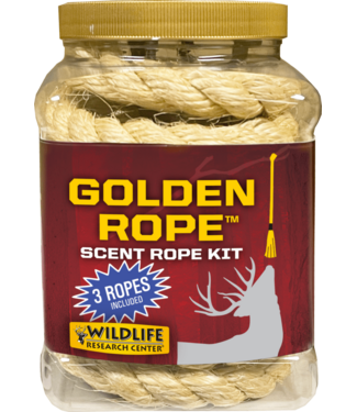 Wildlife Research Golden Rope Scent Rope Kit 3pc