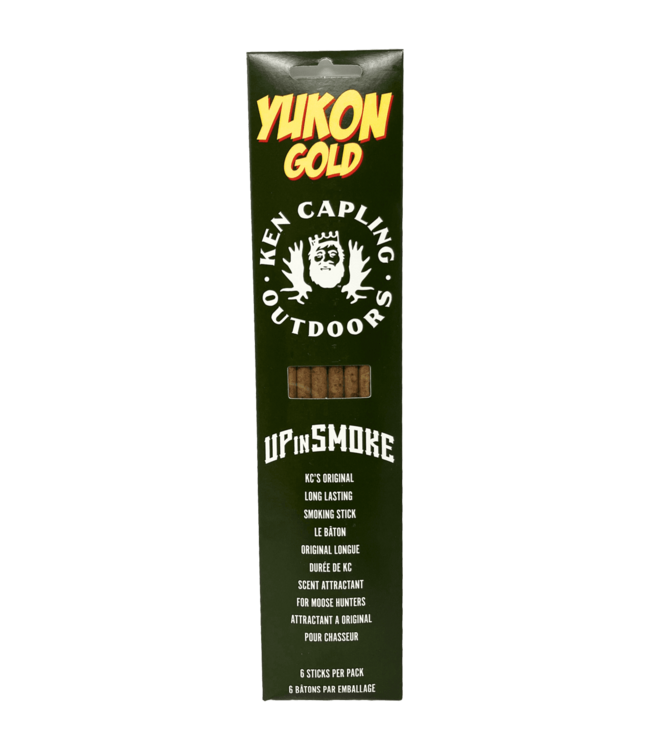 Ken Capling Outdoors Ltd Ken Capling Yukon Gold Up In Smoke moose attractant 6 sticks