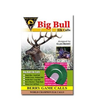 Berry Game Calls Berry Green Double Reed Call Med Bull