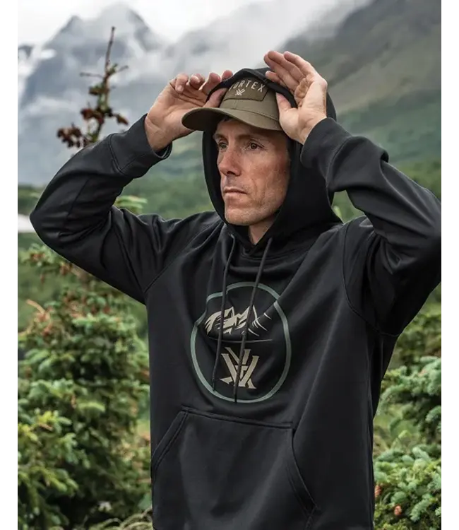 Vortex Hoodie 3 Peaks Performance Black Small
