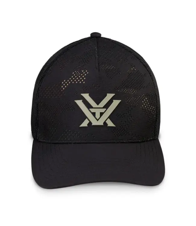 Vortex Cap Through and Through Camo Black